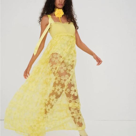 For Love And Lemons Delaney Lace Dress - Picture 2 of 7